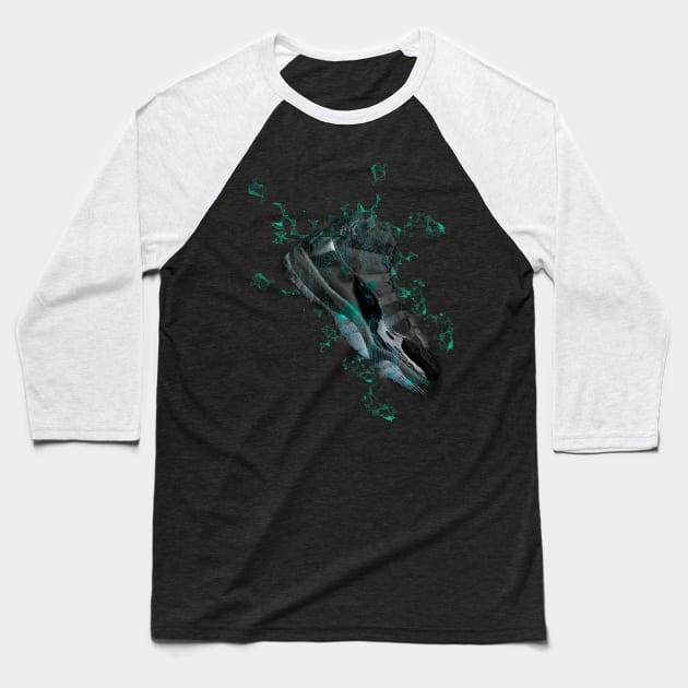 Air Jordan XI 3Black Baseball T-Shirt by Design_Lawrence